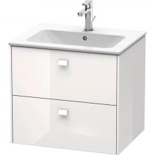 Duravit BR000602222 - Brioso Wall-Mount Vanity Kit White