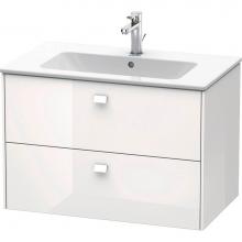 Duravit BR000702222 - Brioso Wall-Mount Vanity Kit White