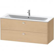 Duravit BR410401030 - Brioso Two Drawer Wall-Mount Vanity Unit Natural Oak