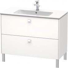 Duravit BR440301818 - Brioso Two Drawer Floorstanding Vanity Unit White