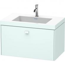 Duravit BR4601O0909 - Duravit Brioso C-Bonded Wall-Mounted Vanity  Light Blue Matte