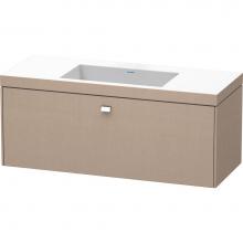 Duravit BR4603N1075 - Brioso One Drawer C-Bonded Wall-Mount Vanity Kit Linen