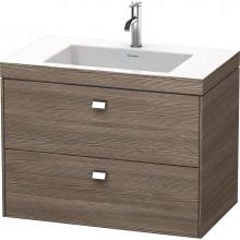 Duravit BR4606O1051 - Duravit Brioso C-Bonded Wall-Mounted Vanity  Pine Terra