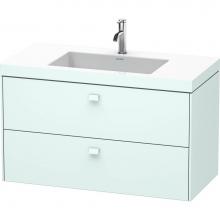 Duravit BR4607O0909 - Duravit Brioso C-Bonded Wall-Mounted Vanity  Light Blue Matte