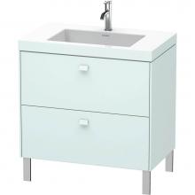 Duravit BR4701O0909 - Duravit Brioso C-Bonded Floorstanding Vanity  Light Blue Matte