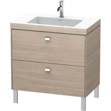 Duravit BR4701O1031 - Duravit Brioso C-Bonded Floorstanding Vanity  Pine Silver