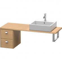 Duravit BR512501052 - Duravit Brioso Low Cabinet for Console  European Oak