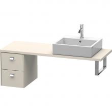 Duravit BR512501091 - Duravit Brioso Low Cabinet for Console  Taupe Matte