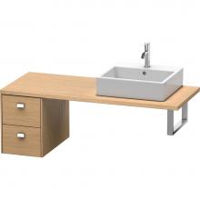 Duravit BR513501052 - Duravit Brioso Low Cabinet for Console  European Oak