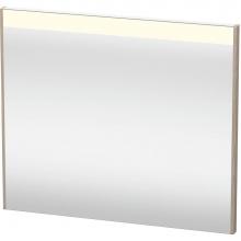 Duravit BR700203131 - Duravit Brioso Mirror with lighting  Pine Silver