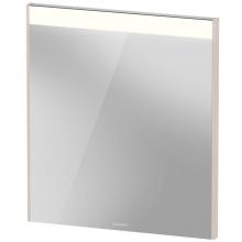 Duravit BR7021091916000 - Brioso Mirror with Lighting Taupe