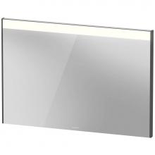 Duravit BR7023049496000 - Brioso Mirror with Lighting Graphite