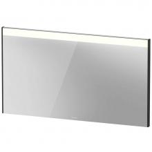 Duravit BR7024016166000 - Brioso Mirror with Lighting Concrete Gray