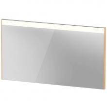 Duravit BR7024030306000 - Brioso Mirror with Lighting Concrete Gray