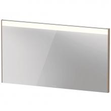 Duravit BR7024035356000 - Brioso Mirror with Lighting Concrete Gray