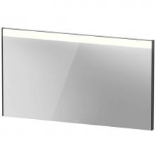 Duravit BR7024049496000 - Brioso Mirror with Lighting Graphite