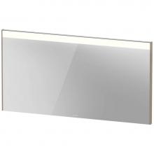 Duravit BR702503131 - Duravit Brioso Mirror with lighting  Pine Silver