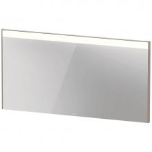 Duravit BR7025043436000 - Brioso Mirror with Lighting Basalt