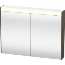 Duravit BR710205151 - Duravit Brioso Mirror Cabinet with lighting  Pine Terra