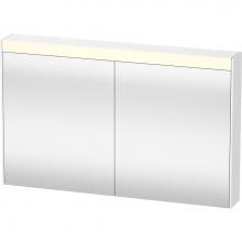 Duravit BR7103018186000 - Brioso Mirror Cabinet with Lighting White