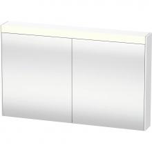 Duravit BR7104018186000 - Brioso Mirror Cabinet with Lighting White