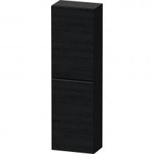 Duravit DE1318R1616 - D-Neo Wall-Mount Semi-Tall Cabinet Oak Black