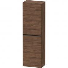 Duravit DE1318R2121 - D-Neo Wall-Mount Semi-Tall Cabinet Walnut Dark