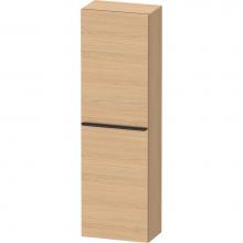 Duravit DE1318R3030 - D-Neo Wall-Mount Semi-Tall Cabinet Natural Oak