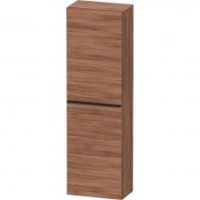 Duravit DE1318L7979 - D-Neo Wall-Mount Semi-Tall Cabinet Walnut