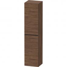 Duravit DE1328L2121 - D-Neo Wall-Mount Tall Cabinet Walnut Dark