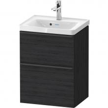 Duravit DE4350016160000 - D-Neo Vanity Unit Wall-Mounted Oak Black