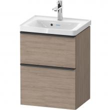 Duravit DE4350035350000 - D-Neo Vanity Unit Wall-Mounted Oak Terra