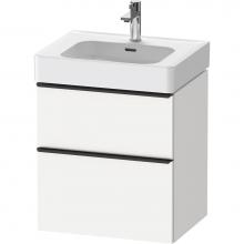 Duravit DE4376018180000 - D-Neo Vanity Unit Wall-Mounted White Matte