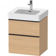 Duravit DE4376030300000 - D-Neo Vanity Unit Wall-Mounted Natural Oak