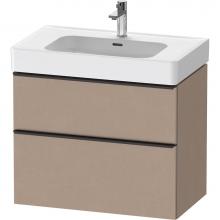 Duravit DE4377075750000 - D-Neo Vanity Unit Wall-Mounted Linen