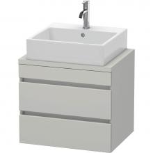 Duravit DS530500707 - Duravit DuraStyle Vanity Unit for Console  Concrete Gray Matte