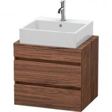 Duravit DS530502121 - Duravit DuraStyle Vanity Unit for Console  Dark Walnut