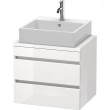 Duravit DS530500743 - Duravit DuraStyle Vanity Unit for Console  Concrete Gray Matte