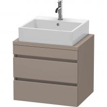 Duravit DS530504343 - Duravit DuraStyle Vanity Unit for Console  Basalt Matte