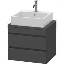 Duravit DS530504949 - Duravit DuraStyle Vanity Unit for Console  Graphite Matte