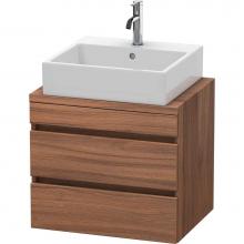 Duravit DS530507979 - Duravit DuraStyle Vanity Unit for Console  Natural Walnut