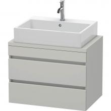 Duravit DS530600707 - Duravit DuraStyle Vanity Unit for Console  Concrete Gray Matte