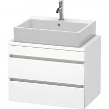 Duravit DS530601818 - Duravit DuraStyle Vanity Unit for Console  White Matte