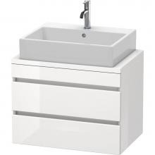 Duravit DS530602222 - Duravit DuraStyle Vanity Unit for Console  White High Gloss