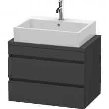 Duravit DS530604949 - Duravit DuraStyle Vanity Unit for Console  Graphite Matte