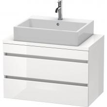 Duravit DS530700718 - Duravit DuraStyle Vanity Unit for Console  Concrete Gray Matte