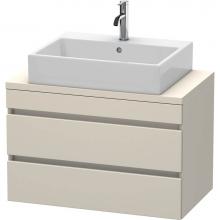 Duravit DS530709191 - Duravit DuraStyle Vanity Unit for Console  Taupe Matte