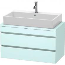 Duravit DS530800909 - Duravit DuraStyle Vanity Unit for Console  Light Blue Matte