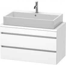 Duravit DS530801818 - Duravit DuraStyle Vanity Unit for Console  White Matte