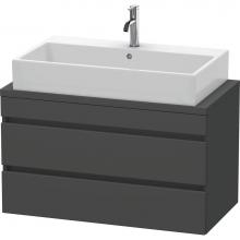 Duravit DS530804949 - Duravit DuraStyle Vanity Unit for Console  Graphite Matte